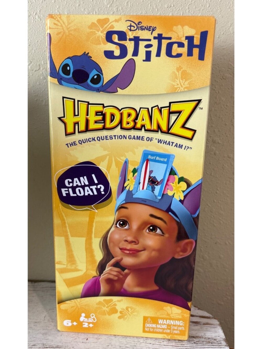 Disney Stitch Hedbanz Guessing Game For Kids Ages 6+ & 2+ Players